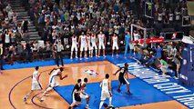 NBA 2K16 - Steph Curry Game Winning Shot vs OKC (FULL HD)