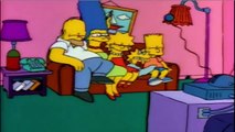 couch gags and the Simpsons saying Happy Halloween