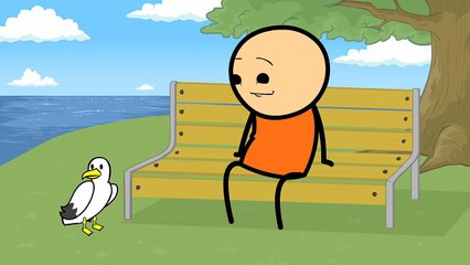 Seagull - Cyanide & Happiness Shorts