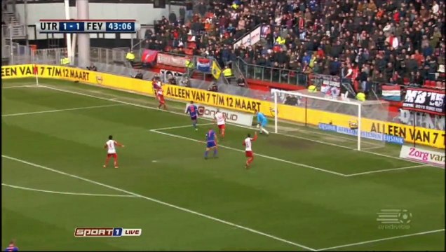 1-2 Dirk Kuyt Goal HD - Utrecht 1-2 Feyenoord 28.02.2016 HD
