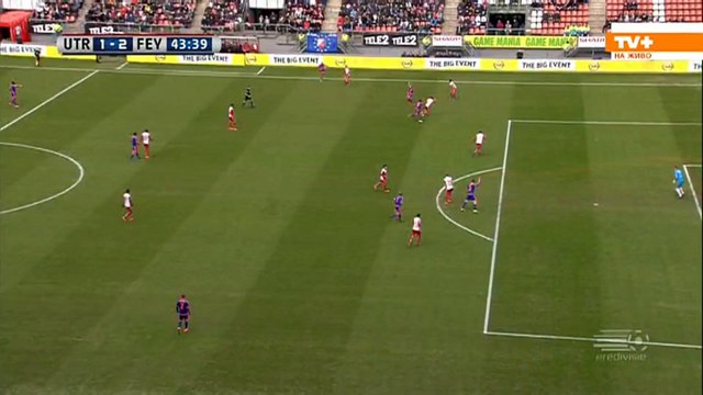 1-2 Dirk Kuyt Goal Holland Eredivisie - 28.02.2016, FC Utrecht 1-2 Feyenoord