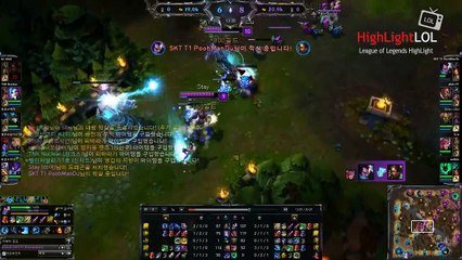 Highlight SKT T1 PoohMandu Yasuo + Vi vs Nidalee, KR SoloQ