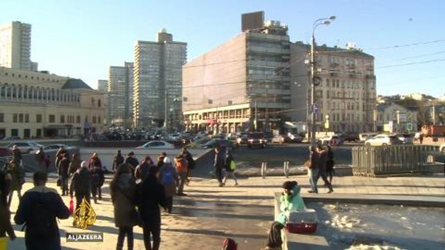 Protest held over bulldozing of dozens of buildings in Moscow