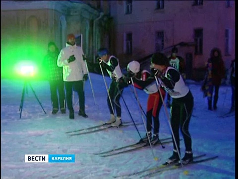 Лыжные гонки в Губернаторском парке Петрозаводска
