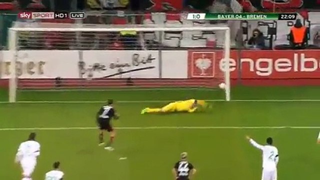 1st Half All Goals & Highlights (HD) Bayer Leverkusen 1 - 2 Werder Bremen - DFB Pokal - 09-02-2016