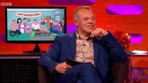 Seth MacFarlane does Family Guy & Kermit voices on The Graham Norton Show