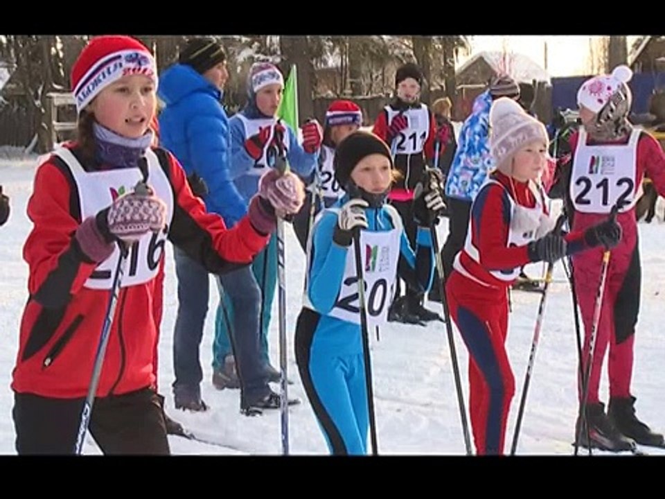 Лыжные гонки Воткинск 30.12.2014