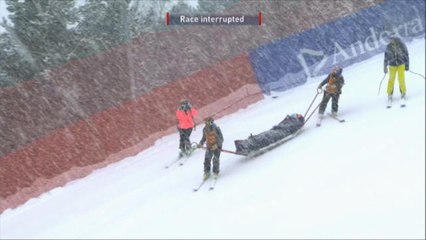 Soldeu (Andorre) - Vonn chute, Gut en profite