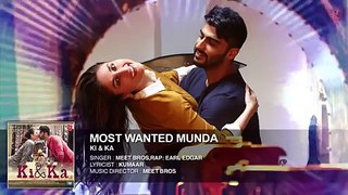 MOST WANTED MUNDA full video song - Arjun Kapoor, Kareena Kapoor - Meet Bros, Palak Muchhal