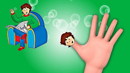 Caillou Finger Family Song and Nursery Rhymes For Children