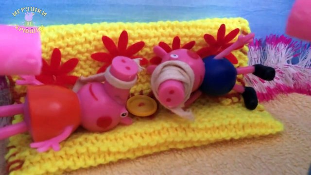 6. Свинка Пеппа, Маша и медведь - беременная мама рожает у доктора, укол - мультфильм для детей