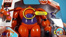 Disney Big Hero 6 Toys Deluxe Flying Baymax Hiro Hamada Action Figure Fist Launcher Bandai