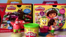 Play Doh Diego Stamper Spongebob Squarepants Dora the Explorer Disney Cars 2 Playset Nickelodeon