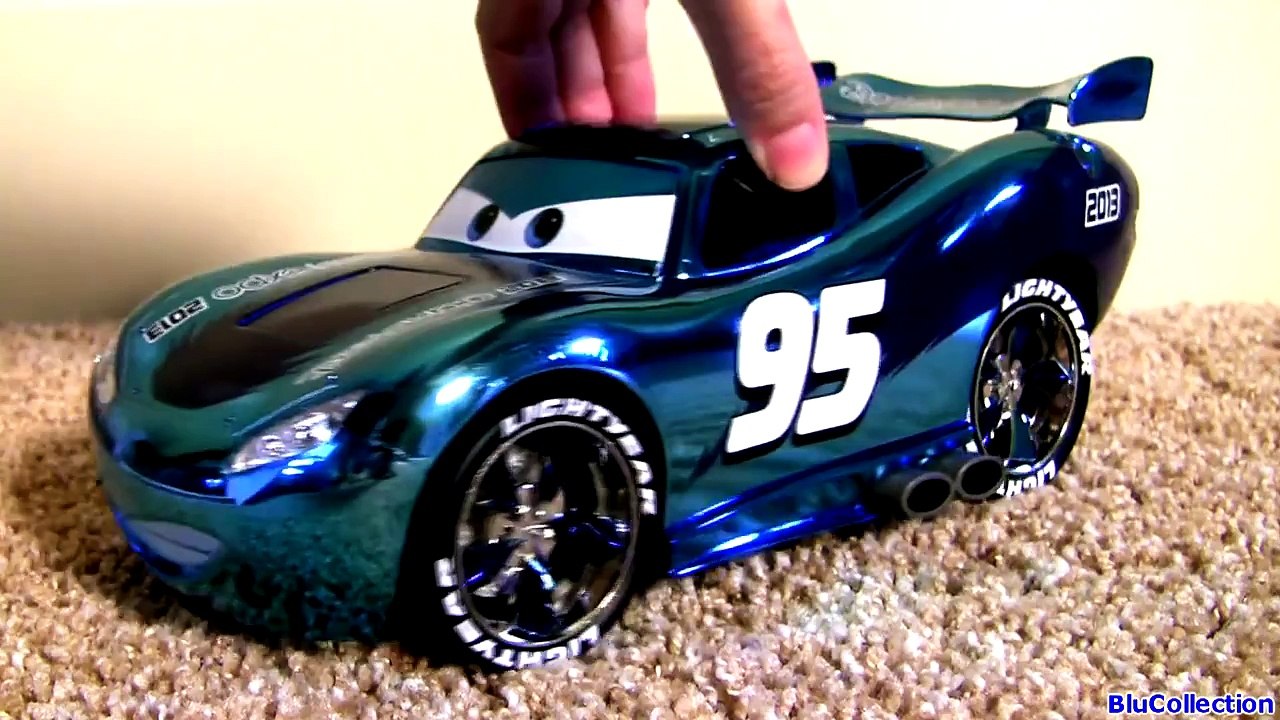 D23 Ridemakerz Limited Edition Lightning McQueen Blue Metallic Finish Disney Pixar Cars 2013