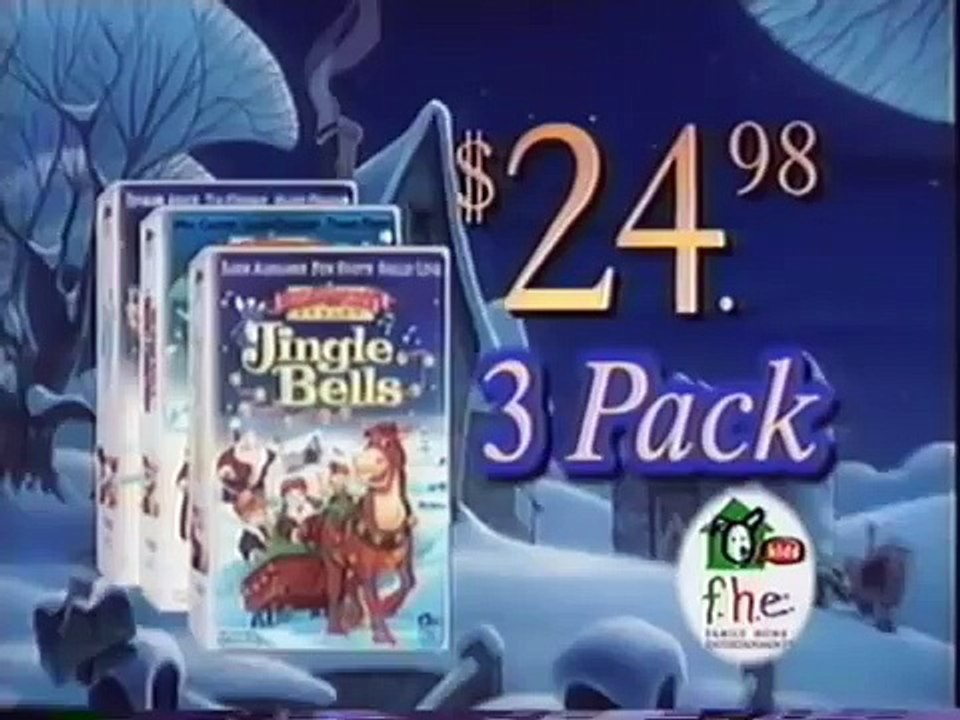 Opening To Jingle Bells 1999 Vhs Video Dailymotion 