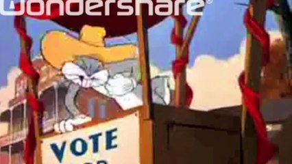 Bugs Bunny political campaign ad