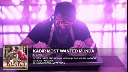 KABIR MOST WANTED MUNDA Full Song (Audio) - KI & KA