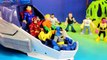 Imaginext Flash Superman Batman Flash Cyborg & Aquaman Try To Stop Injustice League Tryouts