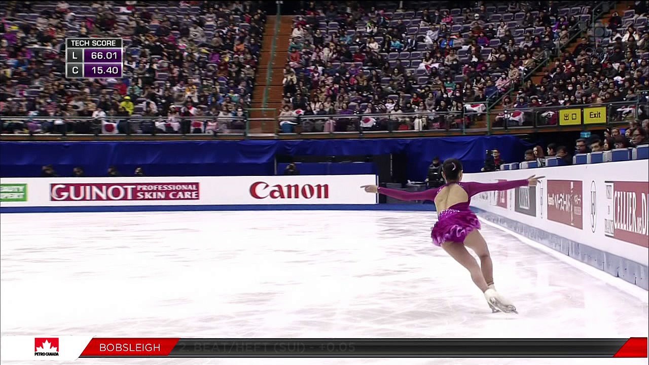 Satoko MIYAHARA - FS - ISU Four Continents Championships 2016