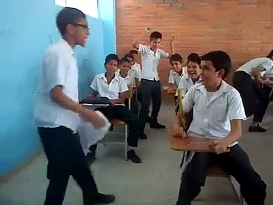 Funny Students Bus