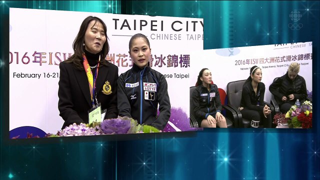 Satoko MIYAHARA - kiss and cry - ISU Four Continents Championships 2016
