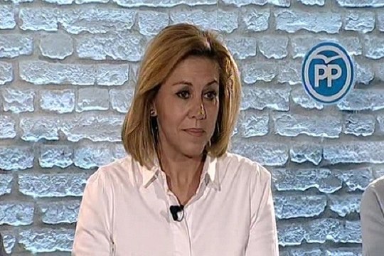 Cospedal critica el pacto Ciudadanos-PSOE