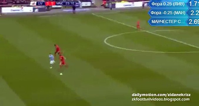 Sergio Aguero Incredible MISS | Liverpool - Manchester City 28.02.2016 HD