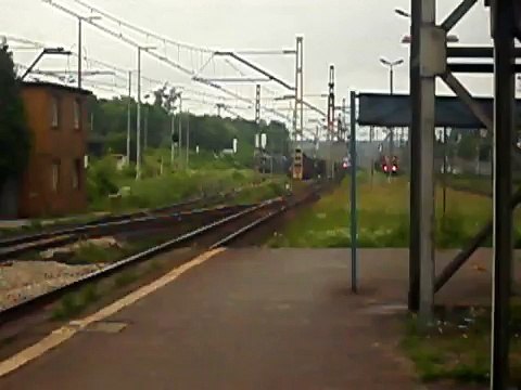 Husarz z EuroCity - EU44 - 5X Rp1 + miganie światłami :)