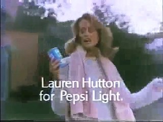 Pepsi Light with Lauren Hutton - 1982