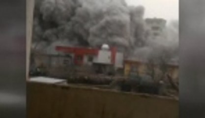 El yapımı patlayıcı böyle imha edildi