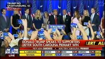 South Carolina Primary - Jeb Bush suspends his campaign & Donald Trumps Victory speech