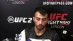UFC Fight Night 84 Makwan Amirkhani post fight interview