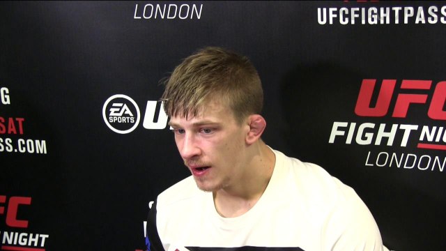 UFC Fight Night 84 Arnold Allen post fight interview