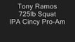 Tony Ramos 725 Squat - IPA Cincy Pro-Am 2007