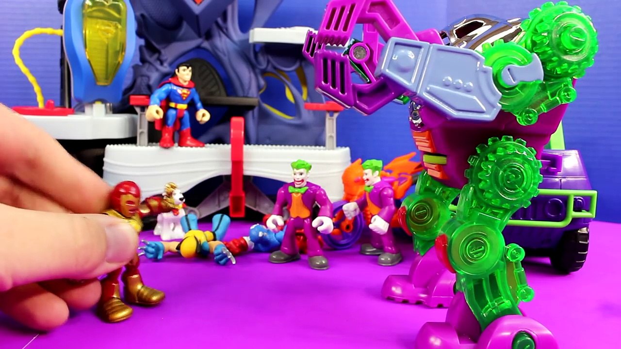 Imaginext Joker Dreams Of Destroying Batman Superman Spider-Man Wolverine And Captain America