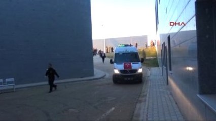 Konya Şehit Çetin'in Naaşı Hastaneye Getirildi -Ek