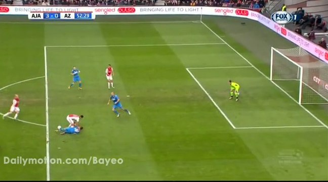 Davy Klaassen Goal HD - Ajax 3-0 Alkmaar - 28-02-2016
