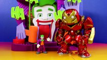 Imaginext Joker Replica Hulkbusters Battle Mega Sized Hulkbuster With Justice League Batman Superman