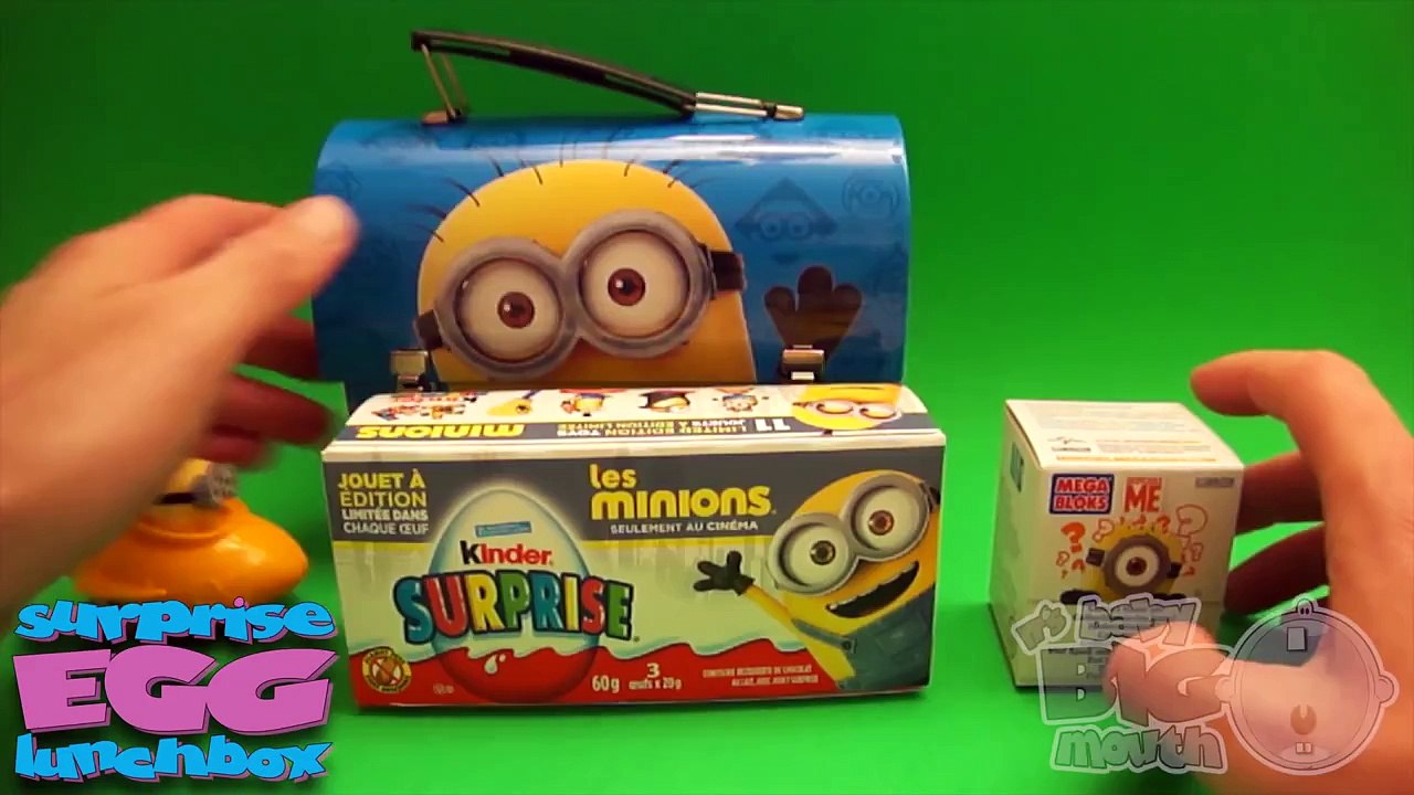 Baby Big Mouth Surprise Egg Lunchbox! Minions Edition!