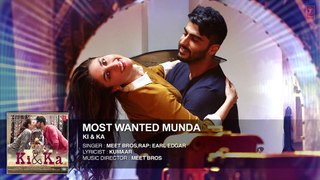 MOST WANTED MUNDA Full Song (Audio) | Arjun Kapoor, Kareena Kapoor | Meet Bros, Palak Muchhal