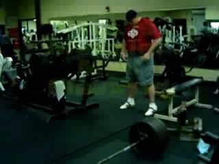 NFL 2006 Draft prospect Matt Meinrod deadlifts 700 lbs