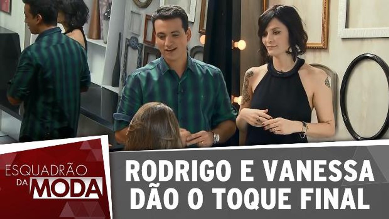 Rodrigo e Vanessa dão o toque final em Amanda