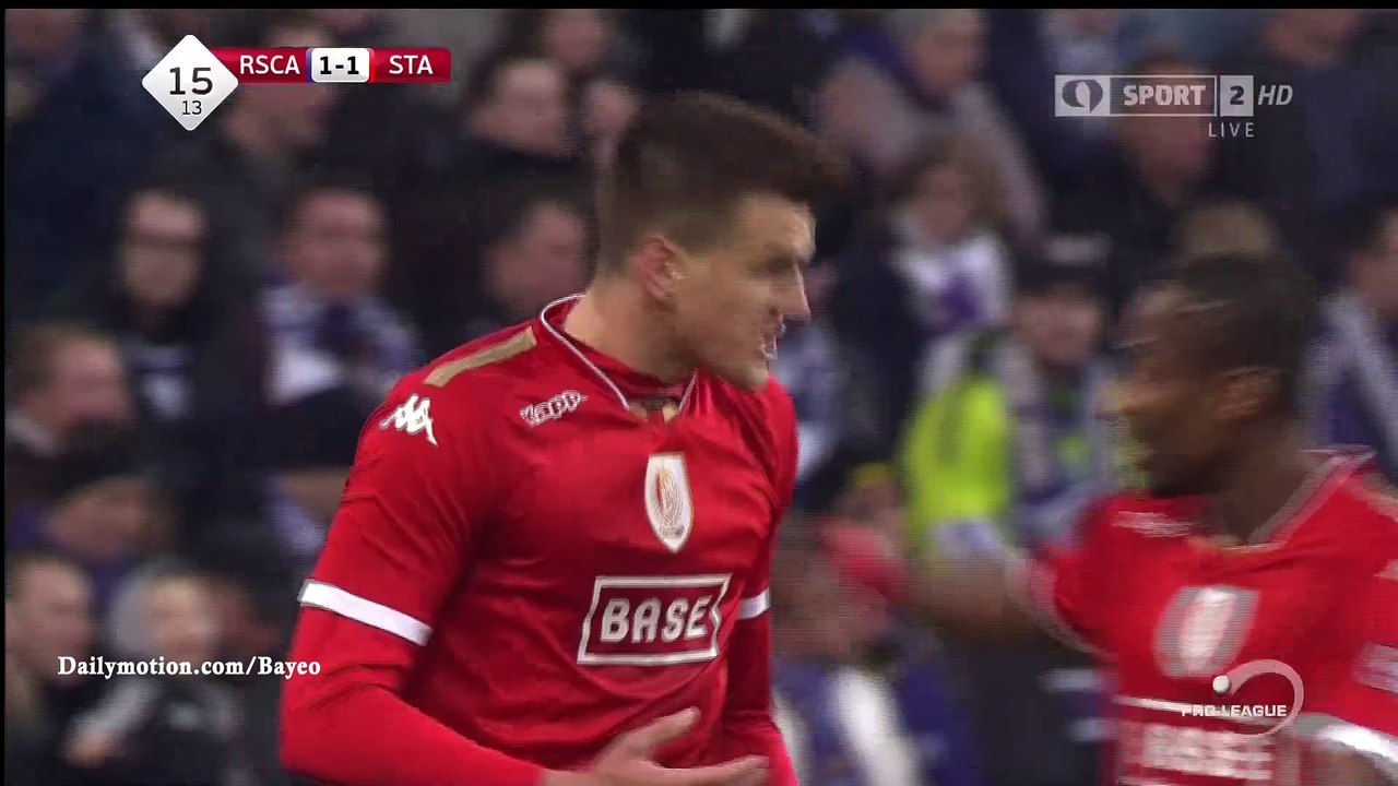 Ivan Santini Goal HD - Anderlecht 1-1 St. Lieja - 28-02-2016