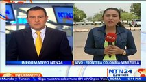 Conductores continúan atrapados en la frontera entre Colombia y Venezuela por restricciones en el paso