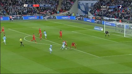 Fernandinho Goal 0:1 - Liverpool v. Manchester City 28.02.2016