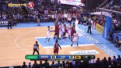 Highlights  Ginebra vs Star   Commissioners Cup 2016
