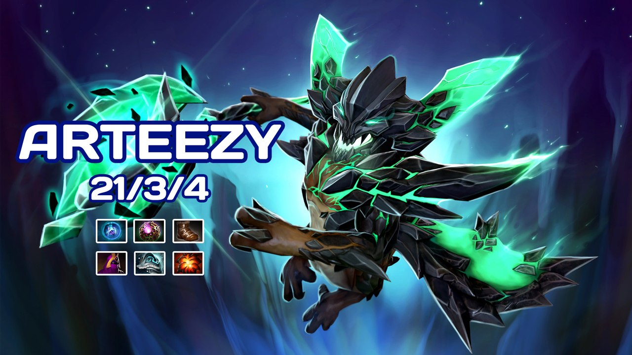 Arteezy Outworld Devourer VS Fear, Sumail, Universe Gameplay