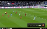 Sterling Amazing Chance Miss - Liverpool 0-1 Manchester City - 28.02.2016