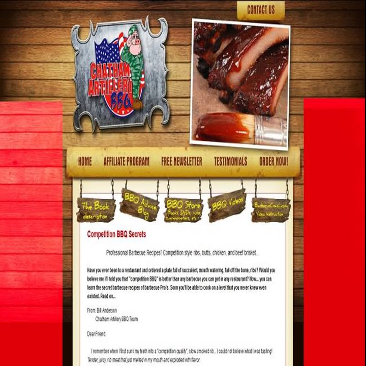 Barbecue Recipes - Barbecue Cookbook - Competition Bbq Secrets