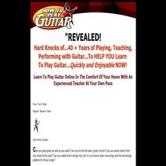 Buy The Complete Guitar Package 4 Beginners Easy Guitar Song Videos And More Software